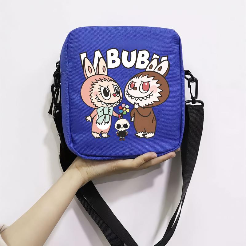 PVJ Tas Labubu Selempang Anak Sekolah SD Laki Laki Perempuan Fashion 2