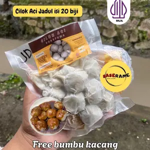 Saserame.id CILOK ACI free BUMBU KACANG By Saserame.id ISI 20biji Free Bumbu Kacang Halal dan Lezat Food