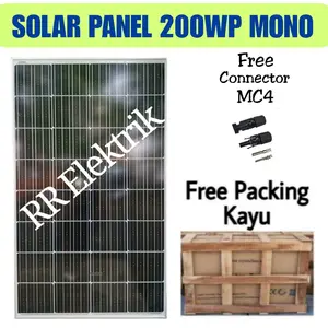 Solar Panel Solar Cell Panel Surya Maysun 200wp Mono 200 WP Monocrystalline