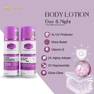 Lotion Dosting LN 10x Dosting Pemutih HB Kelupas BPOM Siang + Malam 100ml