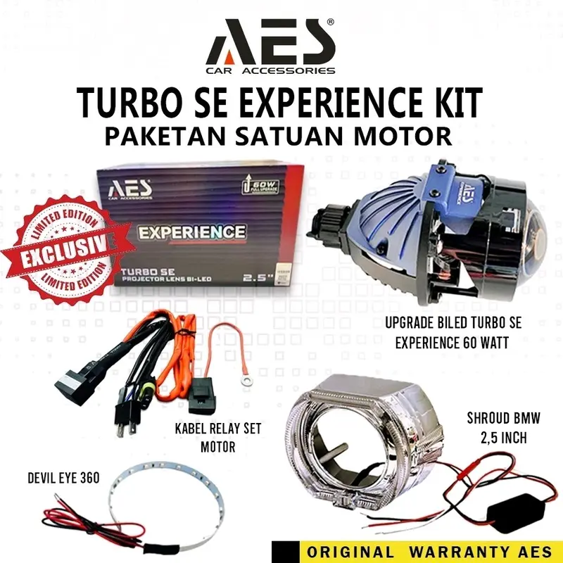 Paketan Hemat Biled Turbo Experience V1/V2 3