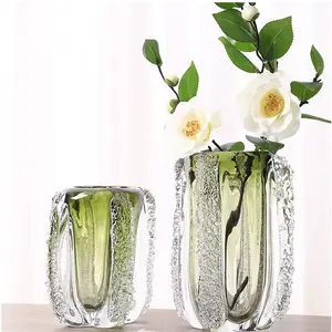 Pajangan Meja Vas Kaca / Sugar Hunter Glass Vase EB Dining 3826