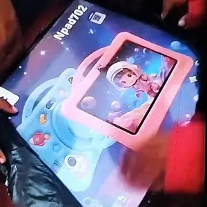 Kiumo Tablet Anak Android 13 4/128GB 7 Inci Kamera 2MP Perlindungan Radiasi Wifi 2Camera Bluetooth Edukasi Anak Tablet Edukasi Anak Android