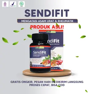 SendiFit Ori Herbal Asli untuk Nyeri Sendi, Saraf Kejepit, Asam Urat, Sakit Pinggang, Rematik, Kesemutan, Pegal Linu, Encok,