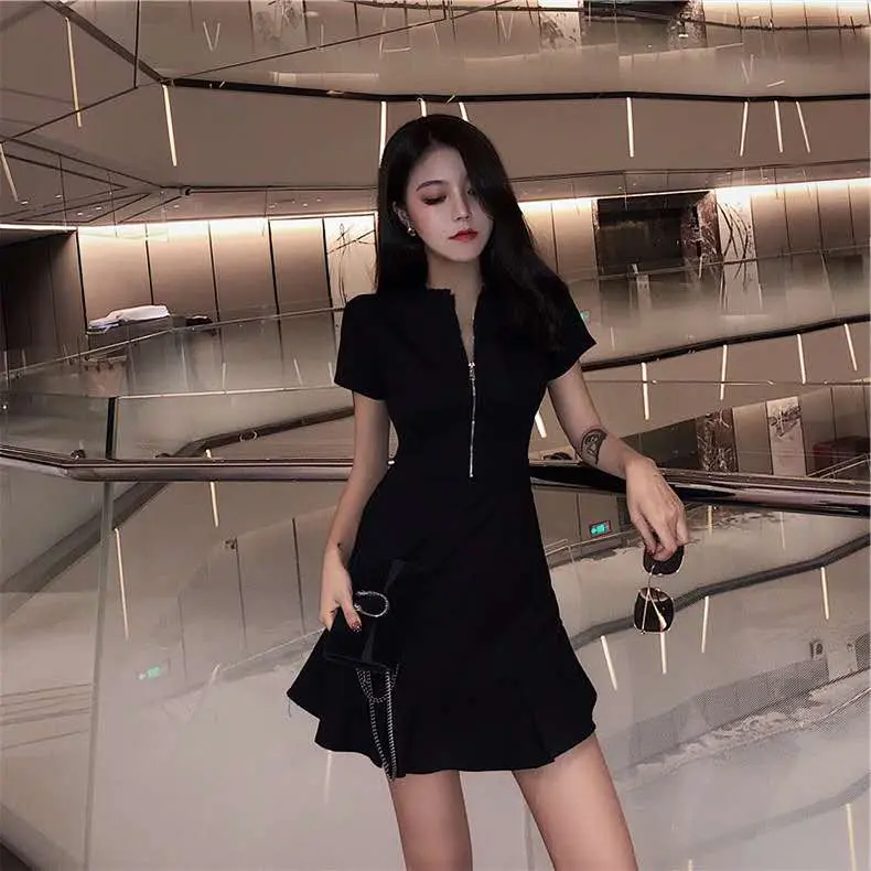 Black Dress Korean Style - TikTok Shop Malaysia