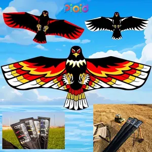 Layangan Elang Besar Jumbo 2 Meter Layang-layang Motif Bahan Parasut Anti Air Bisa Dilipat Bonus Benang 100 Meter