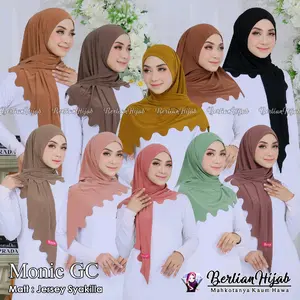 Hijab Monica Laser by Berlian Hijab Instan