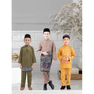 SET TELUK BELANGA ANAK MELAYU PRIA SATU SET MURAH MEWAH