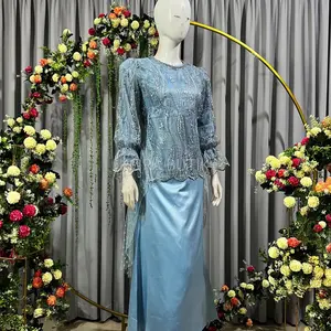 SALWA DRESS (BUSUI) By Keira.Butik Gamis Mewah Set Inner+Outer