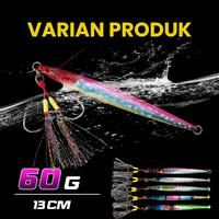 Gambar JEMMY Umpan Metal Jig 60g/13cm Glow in The Dark GID Lure Casting Mata 3D Hook Super Kuat Premium MJ103 - A dari JEMMY Indonesia Kota Administrasi Jakarta Barat 3 Tokopedia