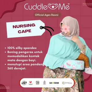 [TERLARIS] NURSING CAPE CUDDLEME - Apron menyusui - Penutup Menyusui - Celemek Menyusui