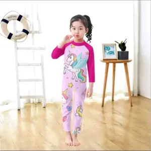 Baju Renang Anak Panjang Jumpsuit Usia 1-8 Tahun