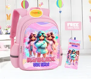 TAS RANSEL ANAK PEREMPUAN terbaru roblok Lucu Lapisan Dalam Puring Tas Ransel Sekolah SD Lokal UntukPerempuan Anak