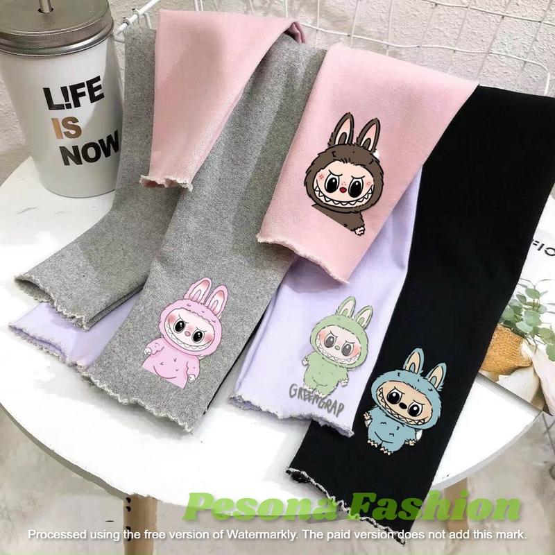 Product Introduction of HEMAT 5 PCS Celana legging anak perempuan motif labuubuu usia 0-7 tahun Legging anak karakter viral legging bayi 32
