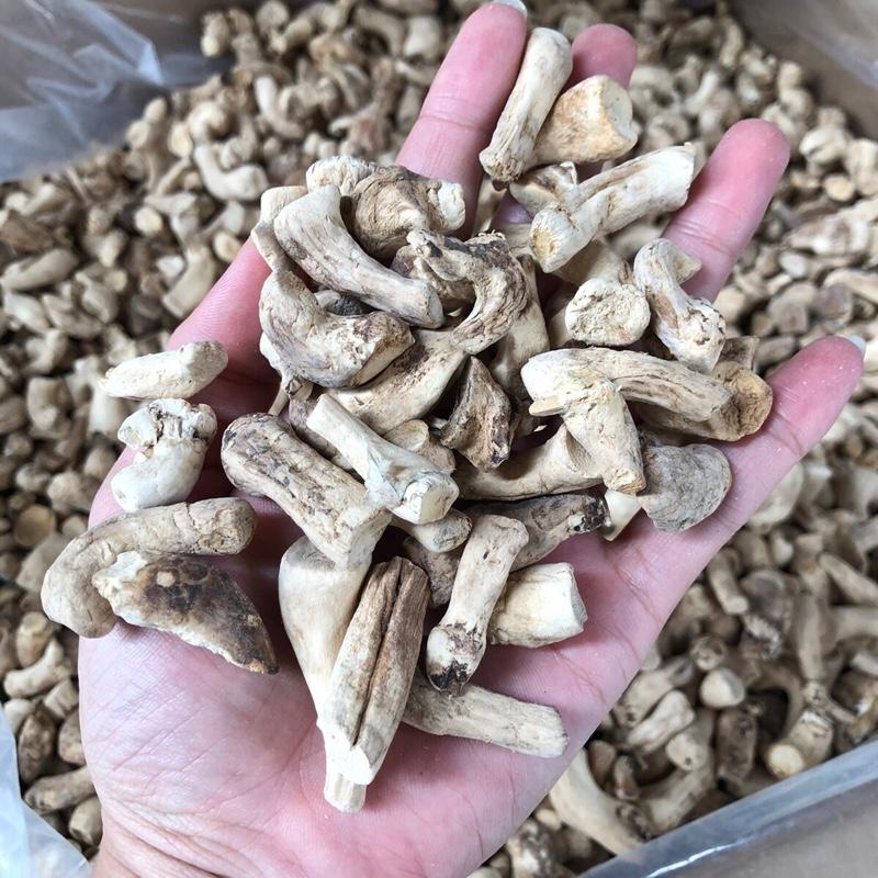 1kg Chân Nấm Hương Khô - Làm Ruốc dê chay kho gừng xả ớt
