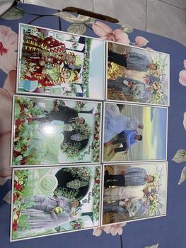 Product Review of [COD] PAKET 6 PCS CETAK FOTO 6R + BINGKAI PIGURA 15x20 CM Frame  Tanpa Paku Langsung Tempel Dipasang di Dinding from e**1 1