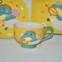 Gambar Cartoon Animal Set Dino Kuning Lucu/ Peralatan Makan Anak/ Dining Set Piring Dimsum Plate Cangkir Sendok dari Vaes Houseware Kota Medan 3 Tokopedia