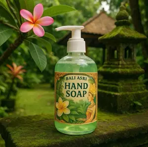 600ml sabun cuci tangan pembersih alami anti kuman 100%