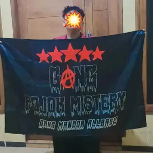 Cetak Bendera Custom Free Desain
