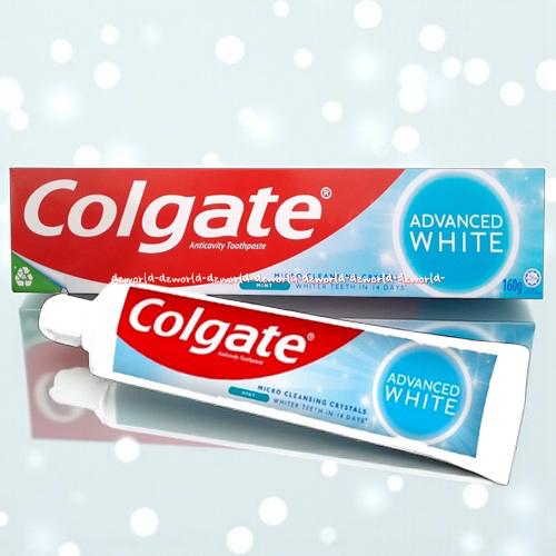 Abc Colgate Jual Colgate 160gr Micro Cleansing Crystals Advanced White Pasta Gigi ...