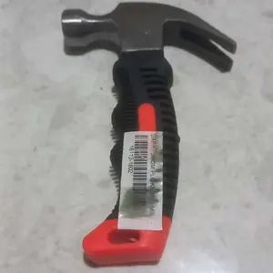 JMJ - Palu Kambing Mini Bogel Cebol Gagang Karet Fiber 0.25kg 8oz Martil Ketok Kecil 8 Oz Claw Hammer Model Camel