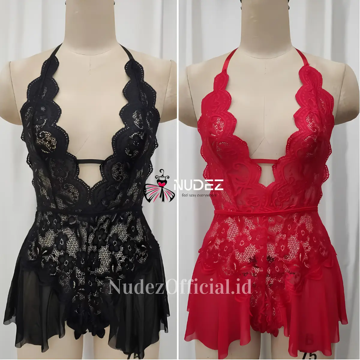 Baju Tidur Haram / Baju Dinas Malam / Lingerie Wanita Dewasa Hot Sexy Binal Premium Transparan