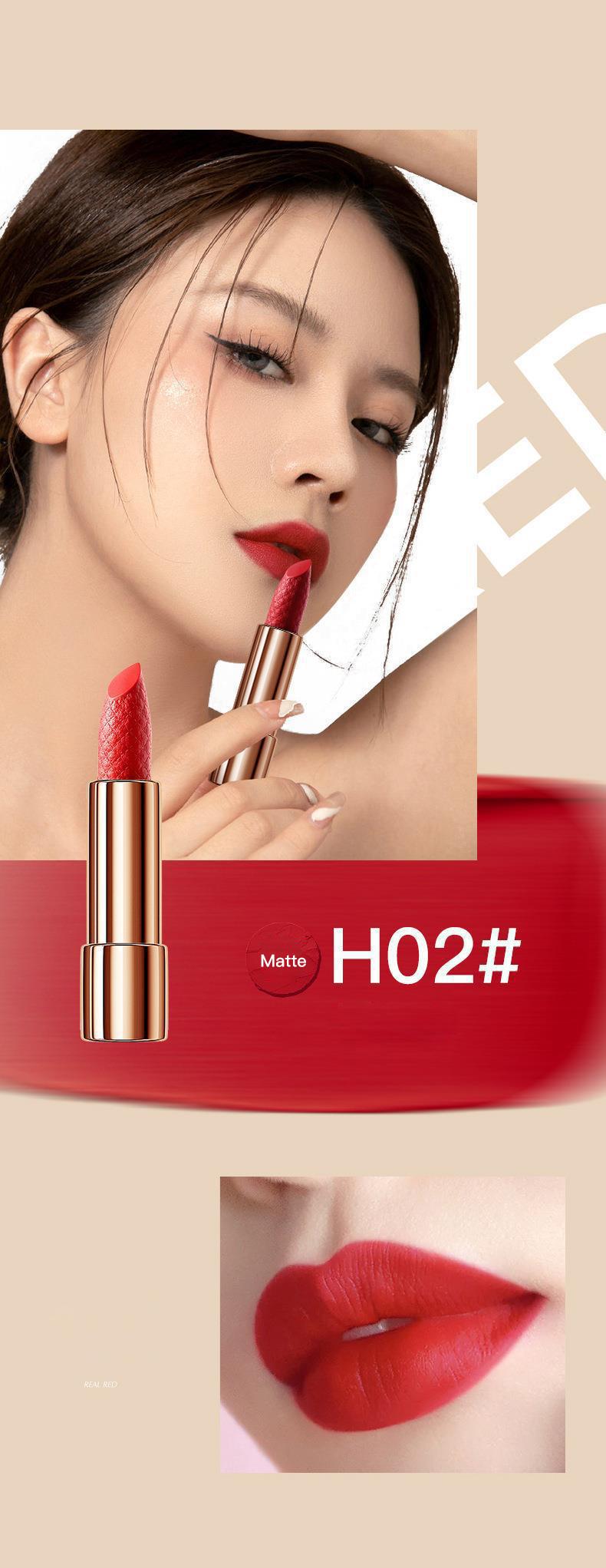 FelinWel - 4 Pcs Set Matte Shimmering Velvet Lipstick Set