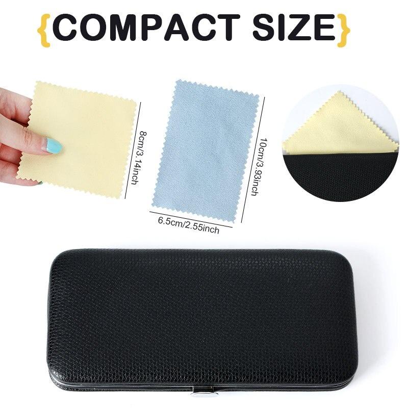 Product Introduction of 10pcs Silver Polishing Cloths Jewelry Cleaning Cloth Soft Clean Wipes Non Toxic Tarnish Remover for Jewelry Coins Watcch Camera Cleaner 18
