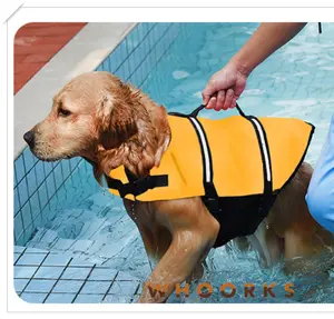 [WHOORKS] MIZU Rompi Jaket Pelampung Renang Penyelamat Anjing Hewan Life Vest Harness