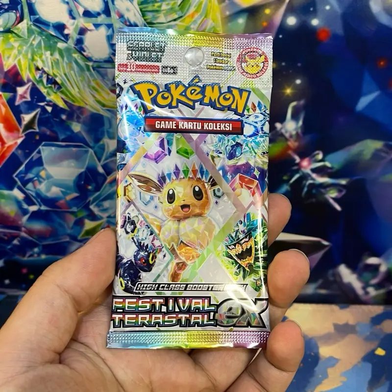 Booster Pack Kartu Pokemon Seri Festival Terastal