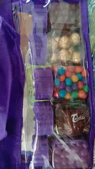 Product Review of Hampers Mawar Ungu Ovina Sugar Candy Rose murah dan unik  ( AFL) Botol Paket Coklat Permen Toples Gummy Snacks Food Makanan Choco Red Chocolate Cemilan from r**l 0