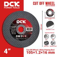 Gambar DCK Cut Off Wheel 4 Inci / Mata Potong Besi 105×1.2×16 mm Logam dari DCK Power Tools Indonesia Kota Administrasi Jakarta Barat 1 Tokopedia