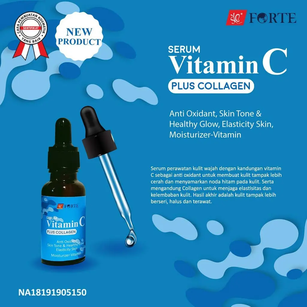 SYB SERUM VITAMIN C DAN COLLAGEN - BPOM