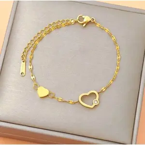 S-044 COD  gelang Rantai Fashion Trend Kalung  Wanita  Premium Quality Aksesoris Gold Perempuan Perhiasan Bracelets