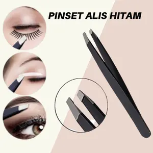 【GFY】-Pinset Pencabut Bulu Alis Mata Ketiak Hidung Komedo Tweezer Stainless Steel