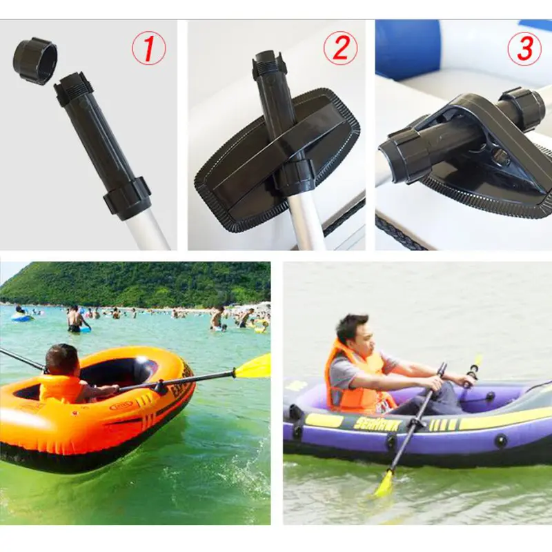 Ván Kayak, Có Thể Gập Lại Và Cầm Tay Thích Hợp Cho Câu Cá Thuyền, Làm Bằng Cao Su 5