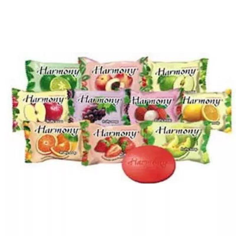 Sabun Mandi Batang HARMONY Fruity Refreshing Bar Soap 70 gram (isi 12 Pcs) Wangi Buah 4