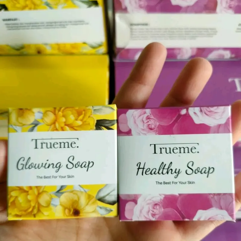 Sabun Trueme Glowing Untuk Wajah & Healthy Untuk Kewanitaan Original Soap 0