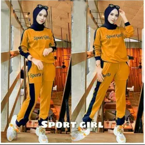 COD☑️STELAN WANITA/SET SPORT GIRL/2 SIZE/L-XL/TRAINING SET/SET OLAH RAGA MUSLIM/SET KEKINIAN/SET TERBARU/GOOD QUALITY