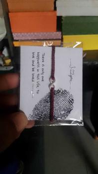 Product Review of Nona Moon | Gelang Couple Infinity (Black-Red) Bracelets | Couple, Love, Soulmate from v**o 0