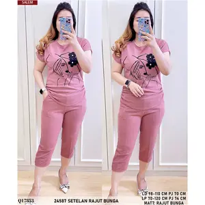 REKOMENDASI SETELAN RAJUT TEBAL MELAR BUTTON Q1931 Fashion Melar Tebal Setelan