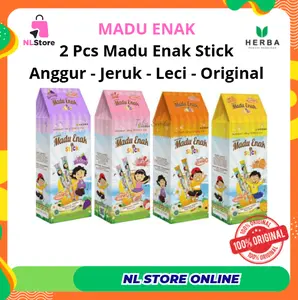 [ 20 Pcs ] HERBA Madu Enak Stick 15gr 1 Box