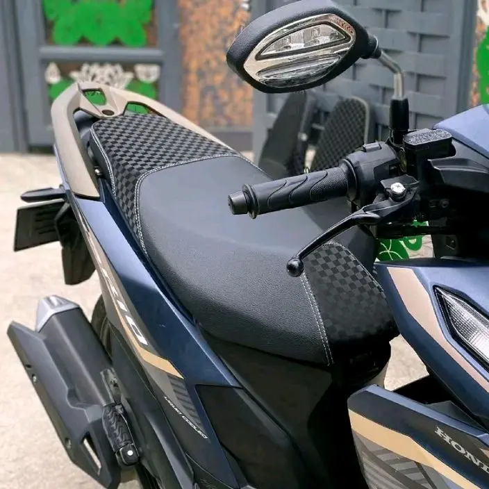 Sarung Cover Kulit Jok Vario 160 MBtech Arvi Carbon Signature 0
