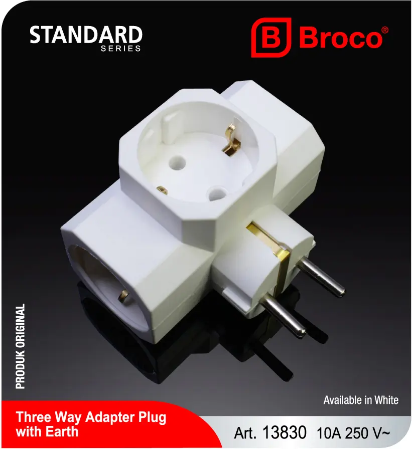 Broco Steker T Arde Original 13830-55 Putih