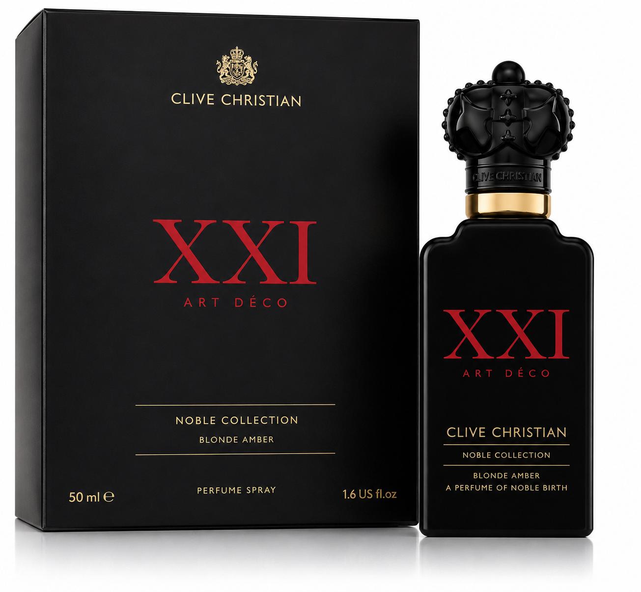Clive Christian - Noble XXI Blonde Amber 50ML — perfume de nicho Âmbar/Oriental original e importado na Elite Perfumes Brasil