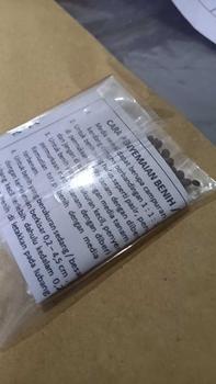Product Review of biji benih tanaman bunga pacar air tumpuk mix warna siap semai from h**a 0