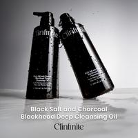 Gambar Holika Holika CLINFINITE Black Salt and Charcoal Blackhead Deep Cleansing Oil | Minyak Arang Hitam Cleanser Wajah dari Holika Holika Indonesia Kota Administrasi Jakarta Barat 2 Tokopedia