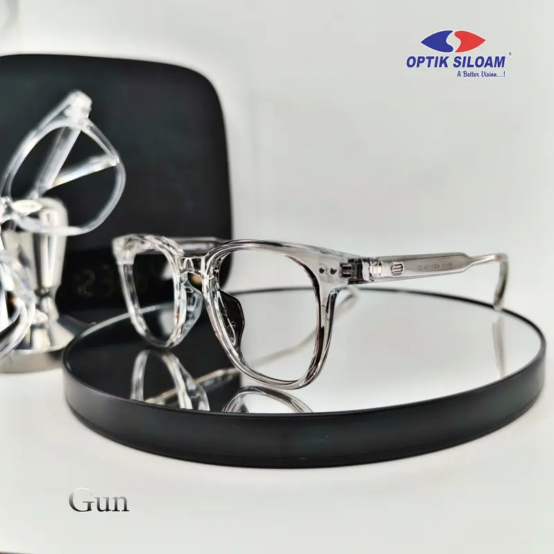KACAMATA WISE WP1123 MODEL CLASSIC KOTAK OVAL SEDANG LAKI-LAKI PEREMPUAN TR PLASTIK RINGAN 4