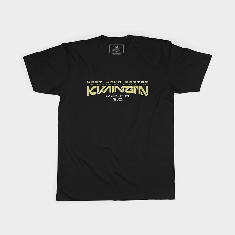 Kaos KUNINGAN MECHA 2 Putih 6