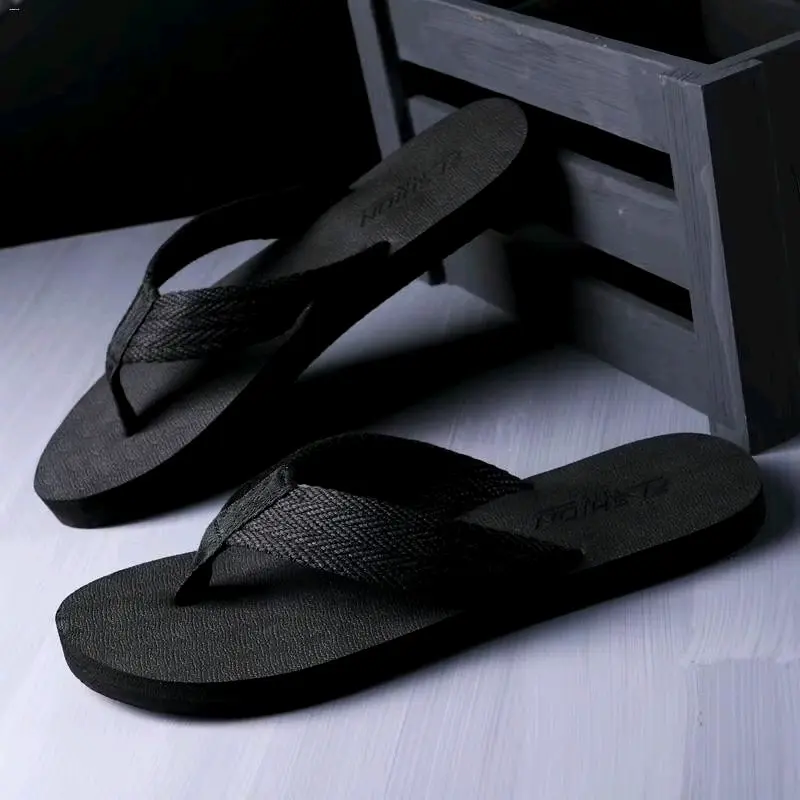 Sandal Jepit Pria Motif Webing Polos Kekinian 0